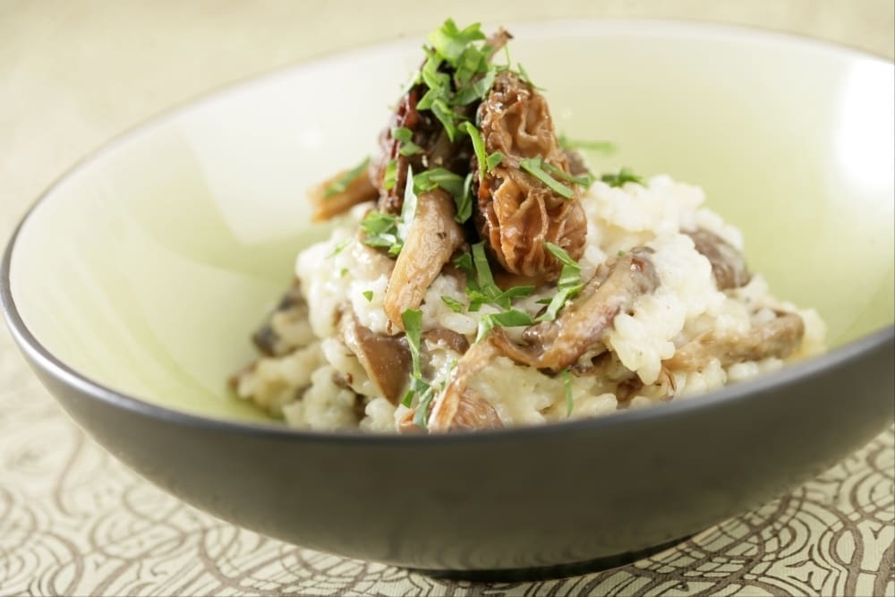 découvrez notre recette de risotto aux champignons séchés, une création 3 étoiles michelin alliant saveurs raffinées et savoir-faire exceptionnel pour un plat gourmet inoubliable.