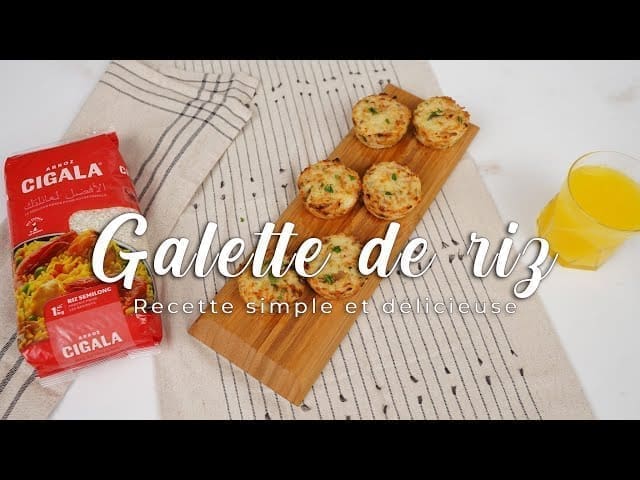 découvrez notre recette vidéo de galette de riz gourmande et complète, facile à préparer pour un repas savoureux et équilibré.