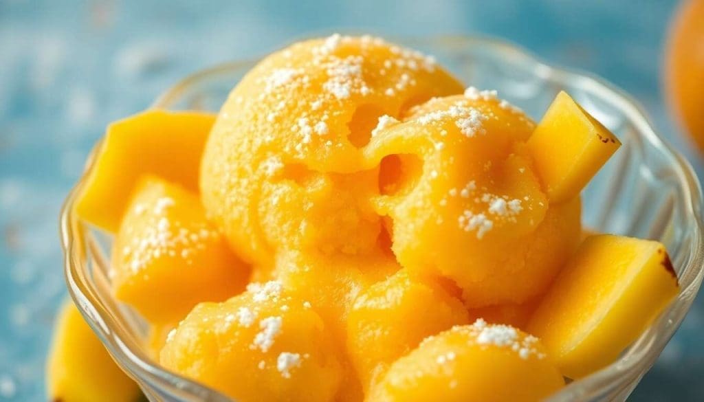 découvrez une recette fraîche et exotique de glace mangue, ananas et coco réalisée avec votre appareil cuisinart. un dessert fruité et onctueux, parfait pour l'été !