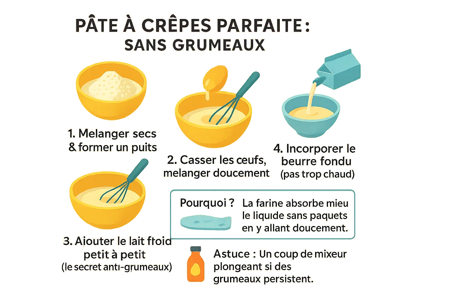 découvrez notre recette inratable de crêpes 2026, facile et rapide à réaliser pour des crêpes délicieuses et légères à chaque fois.