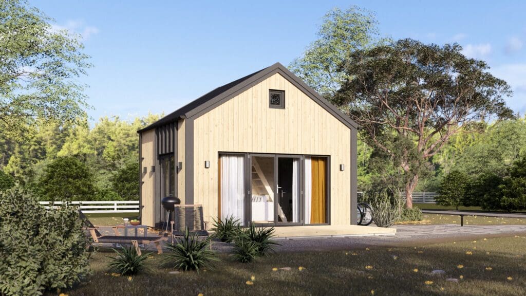 maison en bois en kit