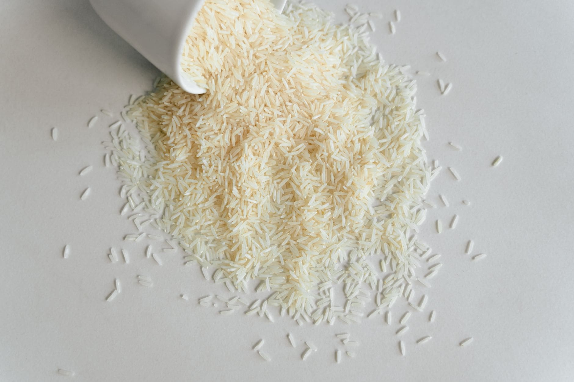 riz cru verre doseur