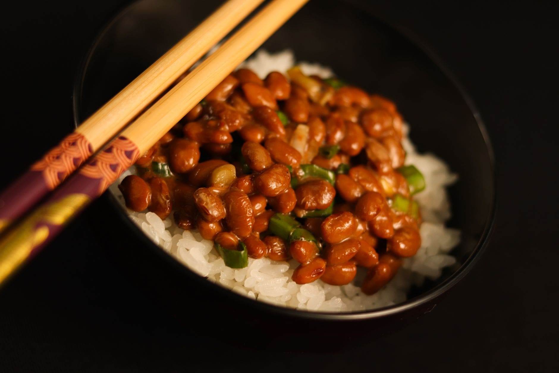 nattō graines fermentées